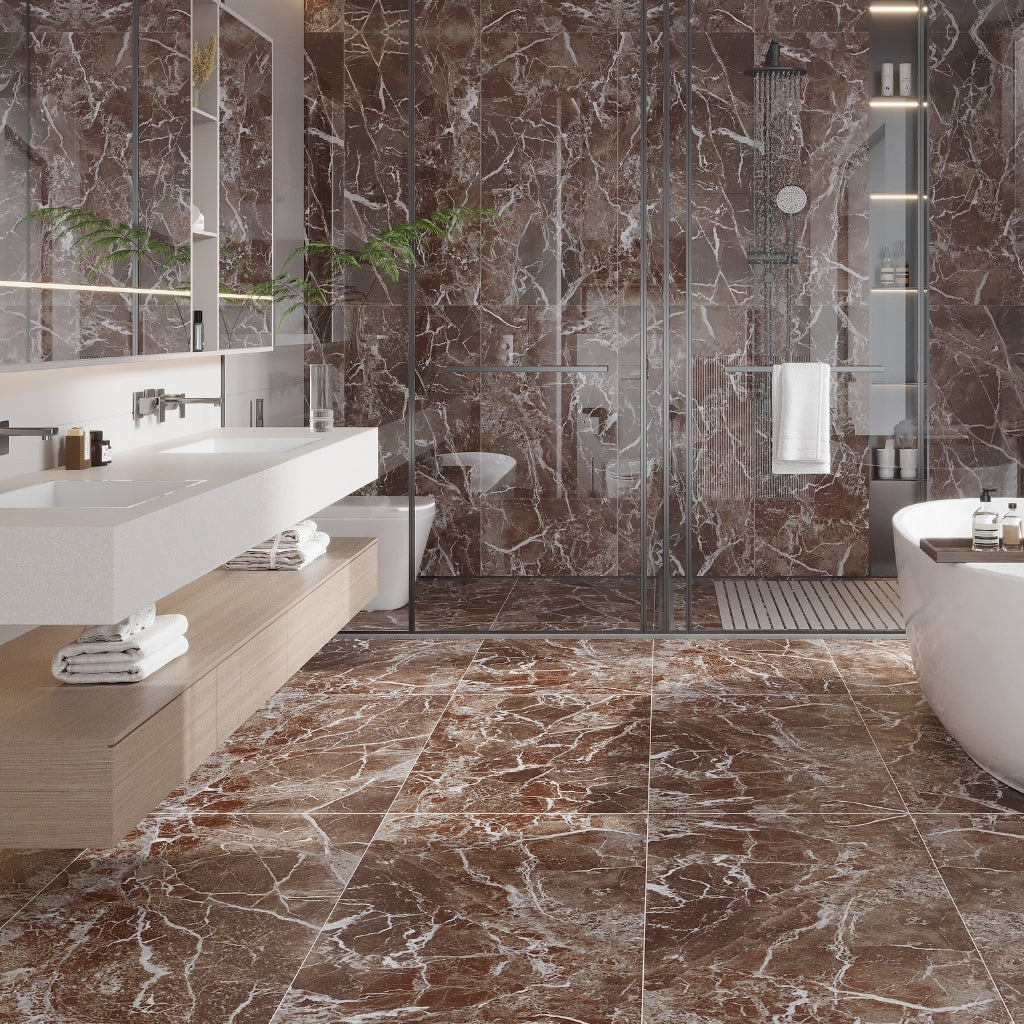 Rosso Levanto 24x24 Matte Color Body Porcelain Large Tile