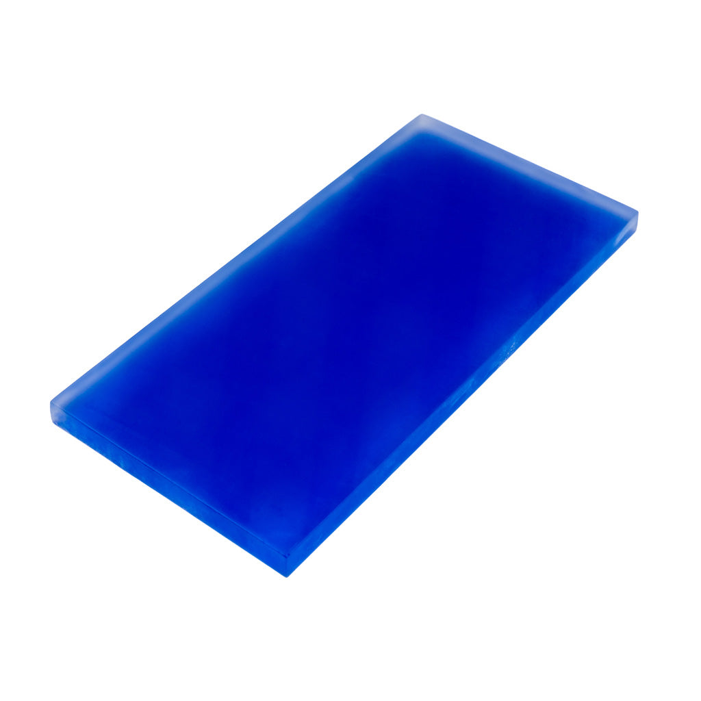 Cobalt blue 3x6 matte glass subway tile with smooth finish and vibrant color