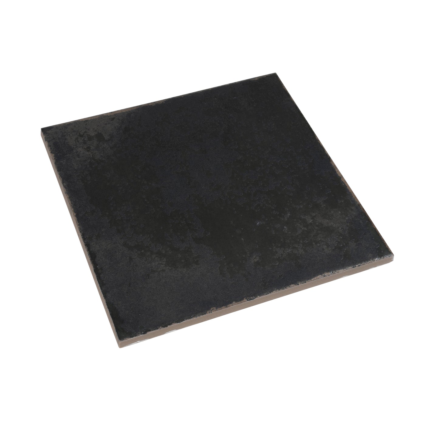 Black 8x8 Matte Porcelain Square Tile - Sample