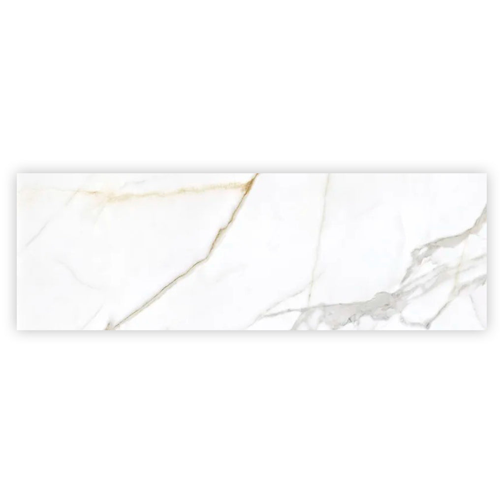 Soft White 16 x 48 Matte Ceramic Large Tile