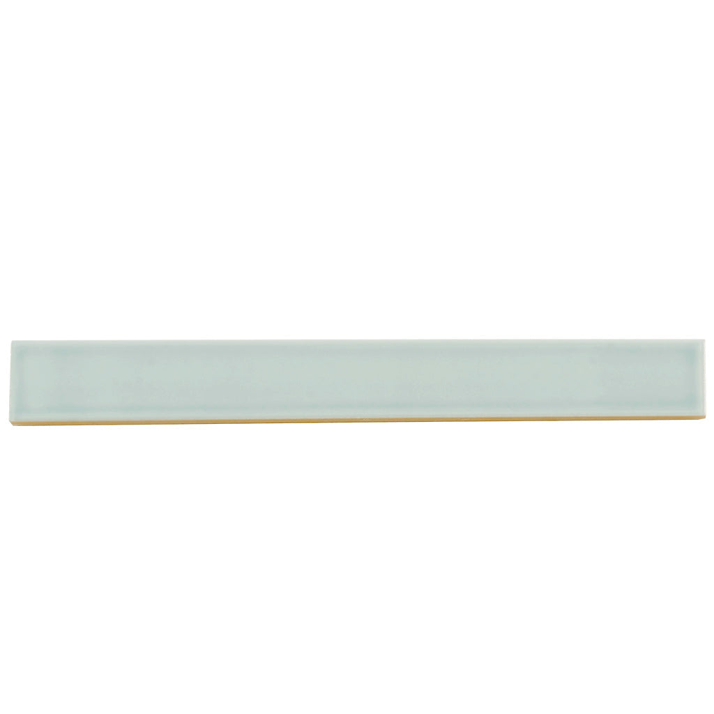 Pastel light Blue 2 x 16 Glossy Ceramic Subway Tile