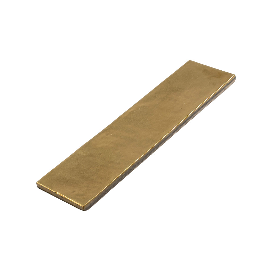 Golden Ochre 2.5 x 10 Matte Ceramic Subway Tile