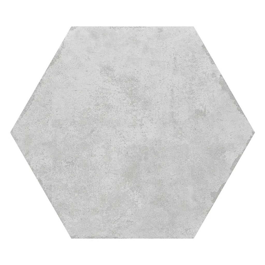 Soft White 9 x 11 Matte Porcelain Hexagon Tile