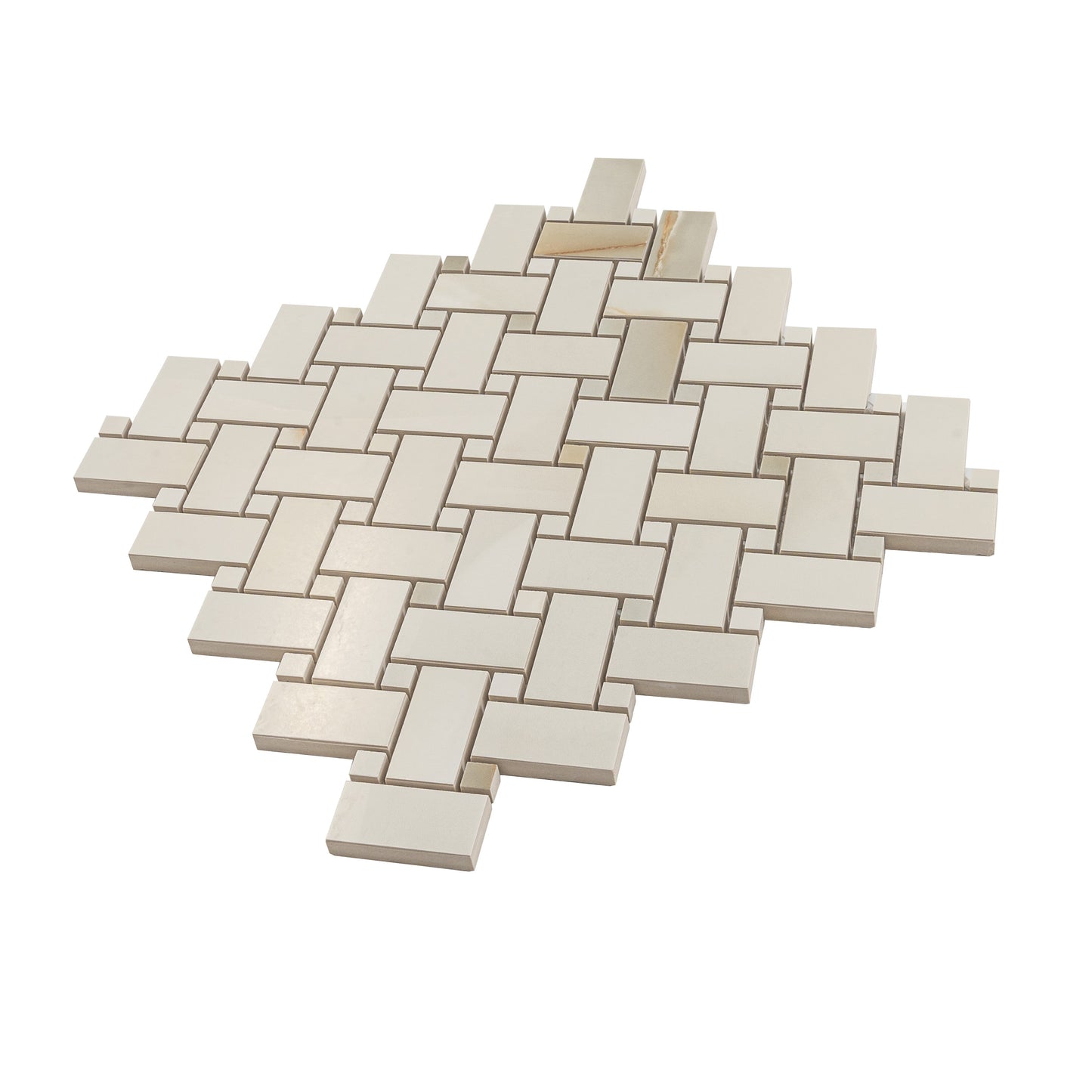 Perla 12x12 Lappato Porcelain Mosaic Tile - Sample