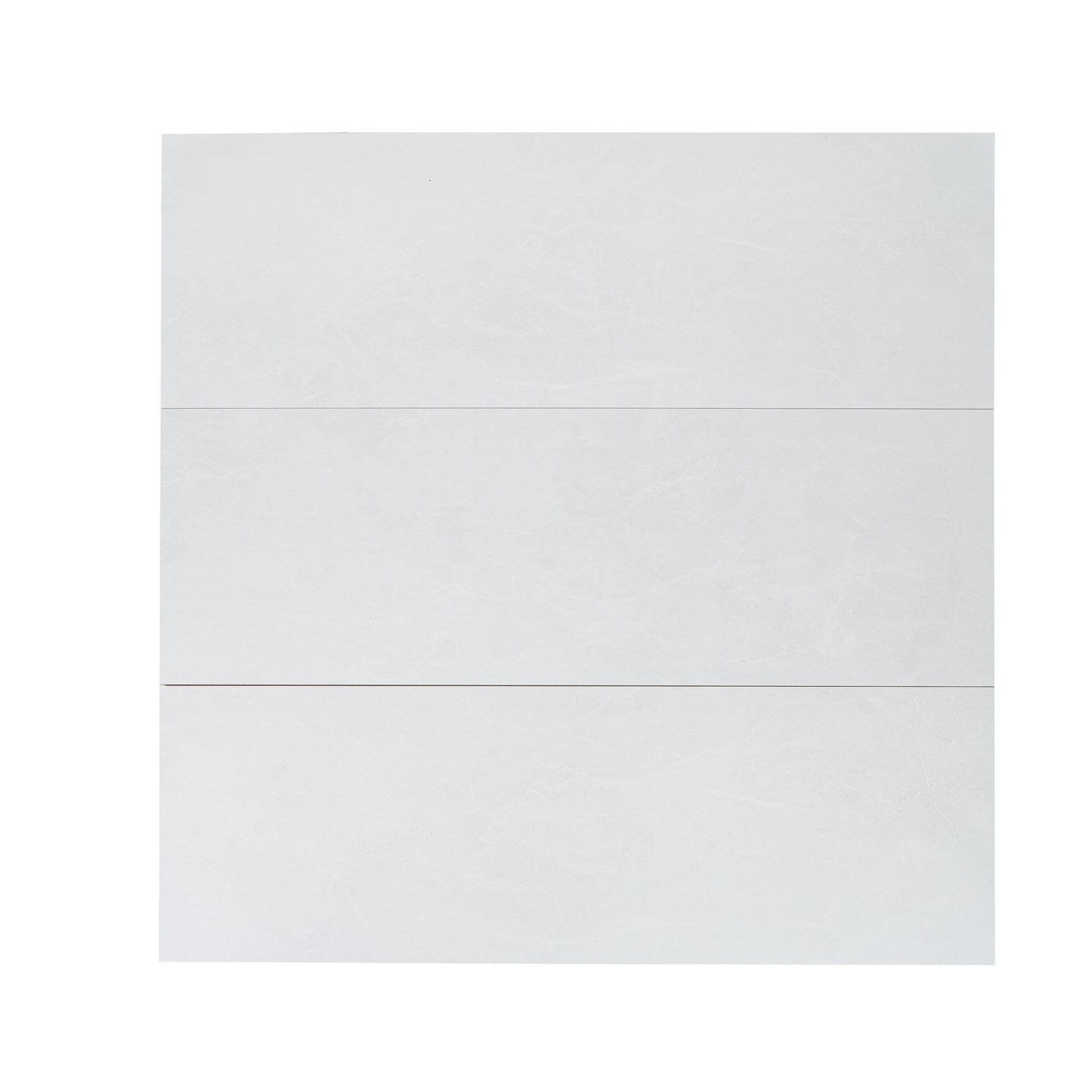Soft Cloud White 16x48 Matte Ceramic Large Tile