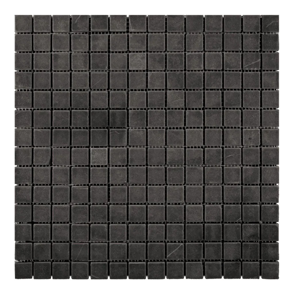 Eastern Black 12 x 12 Honed Marble Mosaic Tile