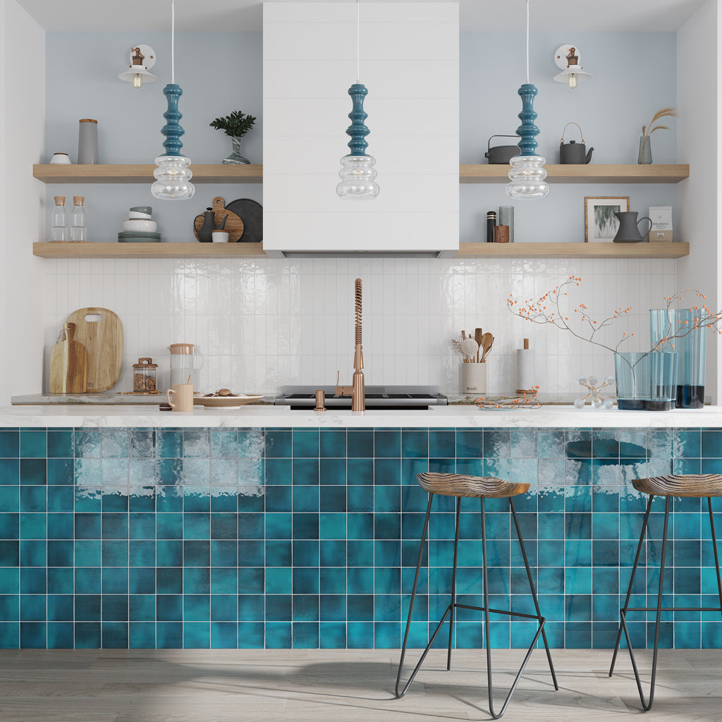 Kitchen Island Tile