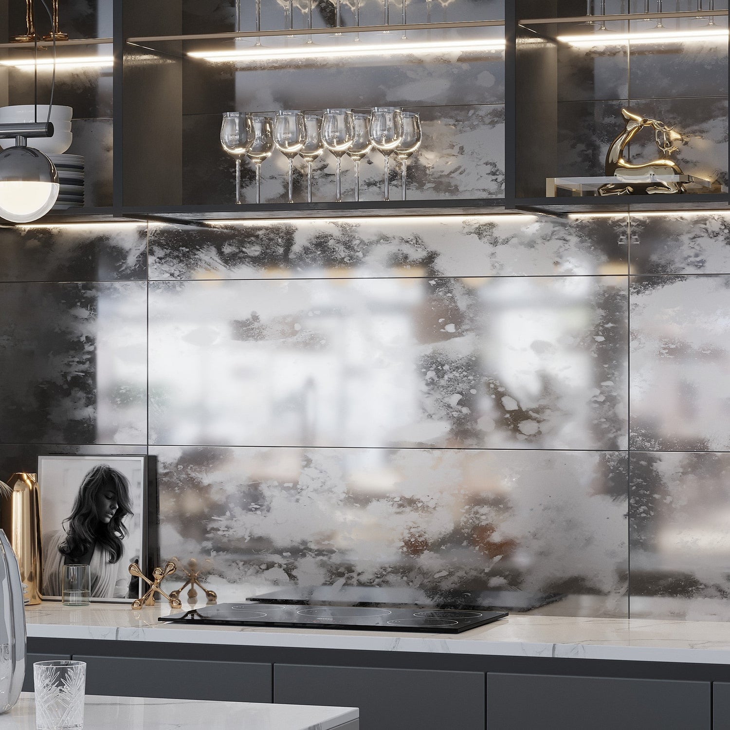 Metallic Look Tile
