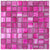 Fuchsia Pink 11 x 11 Glossy, Matte Glass Mosaic Tile