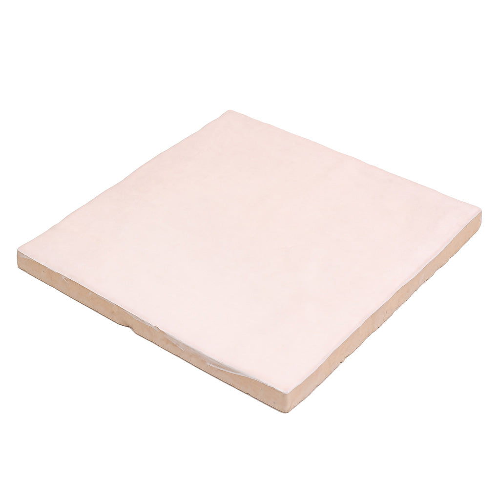 Soft Pink 5 x 5 Glossy Ceramic Square Tile