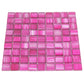 Fuchsia Pink 11 x 11 Glossy, Matte Glass Mosaic Tile