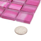 Fuchsia Pink 11 x 11 Glossy, Matte Glass Mosaic Tile