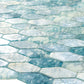 Aqua 11 x 12 Matte Glass Mosaic Tile