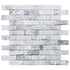 Aqua 12 x 12 Matte Glass Mosaic Tile