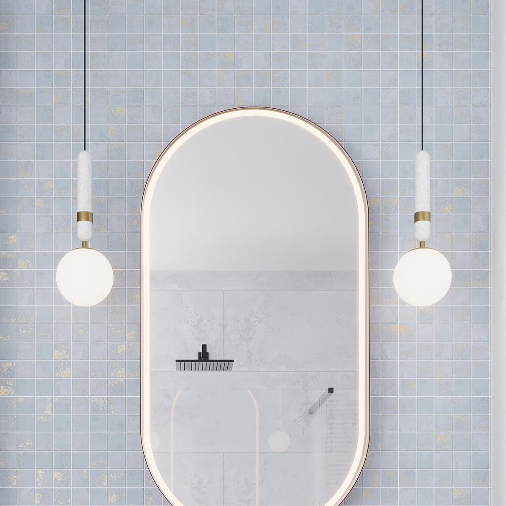 Pearl White 18 x 48 Matte Ceramic Large Tile