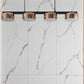White Gray 24x48 Matte Porcelain Large Tile