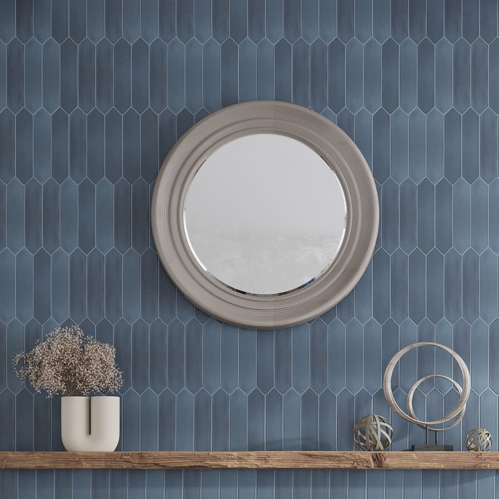 Blue 2 x 10 Matte Ceramic Picket Tile