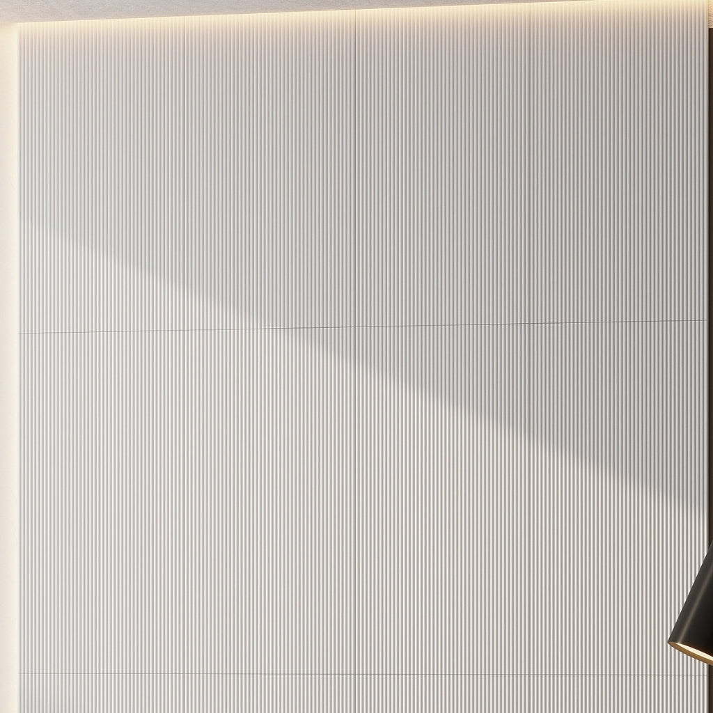 White 24x48 Matte Porcelain Large Tile