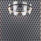 Gray 10x12 Glossy Glass Arabesque, Fan Mosaic Tile