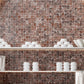 Rosso Levanto 12x12 Matte Gres Porcelain Square Mosaic Tile
