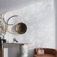 Soft Cloud White 16x48 Matte Ceramic Deco Large Tile