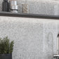 Silver 12 x 12 Glossy Penny Round Glass Mosaic Tile