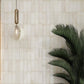 White 2.5 x 8 Glossy Ceramic Subway Deco Tile