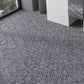 Terrazzo, Black Limestone 11 x 12 Honed Marble Mosaic Tile
