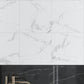Statuary White 24 x 24 Polished Porcelain Large Tile
