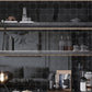 Black 5" Star with Cross Glossy Ceramic Tile
