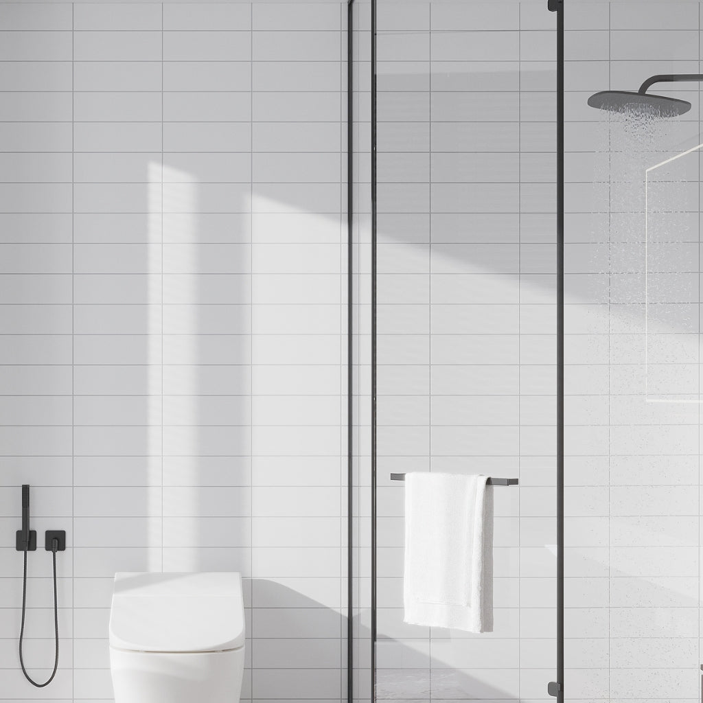 White 4 x 12 Matte Ceramic Subway Tile