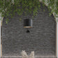 Black 24 x 48 Textured Porcelain Large Tile