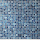 Blue 11 x 11 Glass Glossy Matte Mosaic Tile
