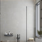 Warm Gray with Gold Flecks 24 x 48 Matte Porcelain Large Tile