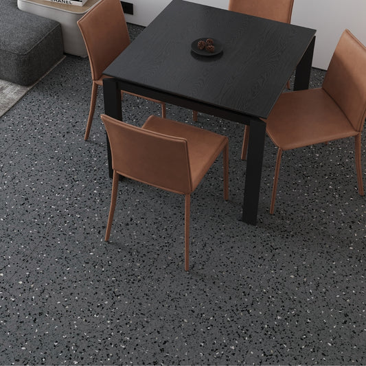 Charcoal Gray 24 x 24 Matte Porcelain Large Tile