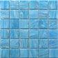 Sky Blue 12 x 12 Glossy Glass Mosaic Tile