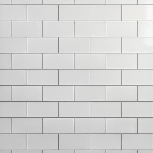 Warm Greige 3 x 6 Glossy Glass Subway Tile