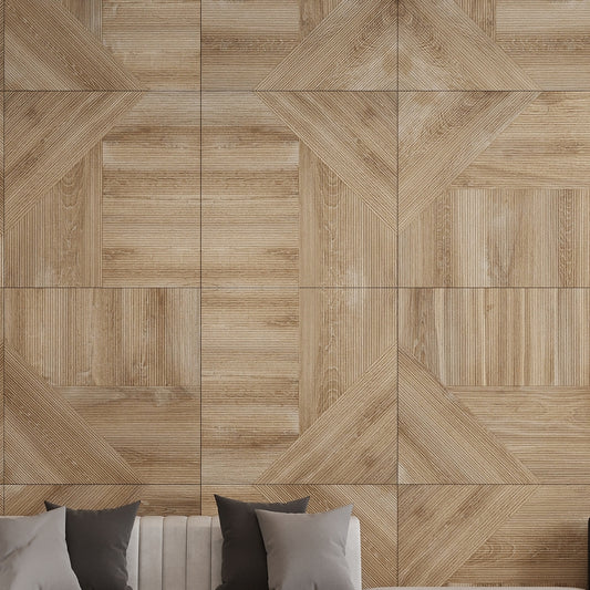Brown 30 x 30 Matte Porcelain Slate Large Tile