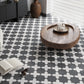 Graphite Black 7 x 7 Matte Porcelain Star Tile