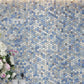 Light Blue 11 x 11 Glossy Glass Mosaic Tile