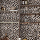 Brown 11 x 11 Glossy Matte Glass Mosaic Tile