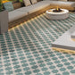 Sage Green 7 x 7 Matte Porcelain Star Tile