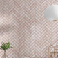 Soft Pink 2.5 x 8 Glossy Ceramic Subway Tile