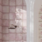 Dusty Pink 8x8 Matte Porcelain Square Tile