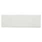 White 4 x 12 Polished Ceramic Subway Tile