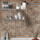 Stone Blue and Nude Beige 12 x 22 Matte and Glossy Porcelain Large Tile