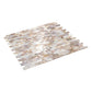 White, Beige 12 x 12 Polished Shell, Mother of Pearl Mosaic Tile