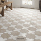 Light Ash Beige 6 x 6 Matte Porcelain Star Tile