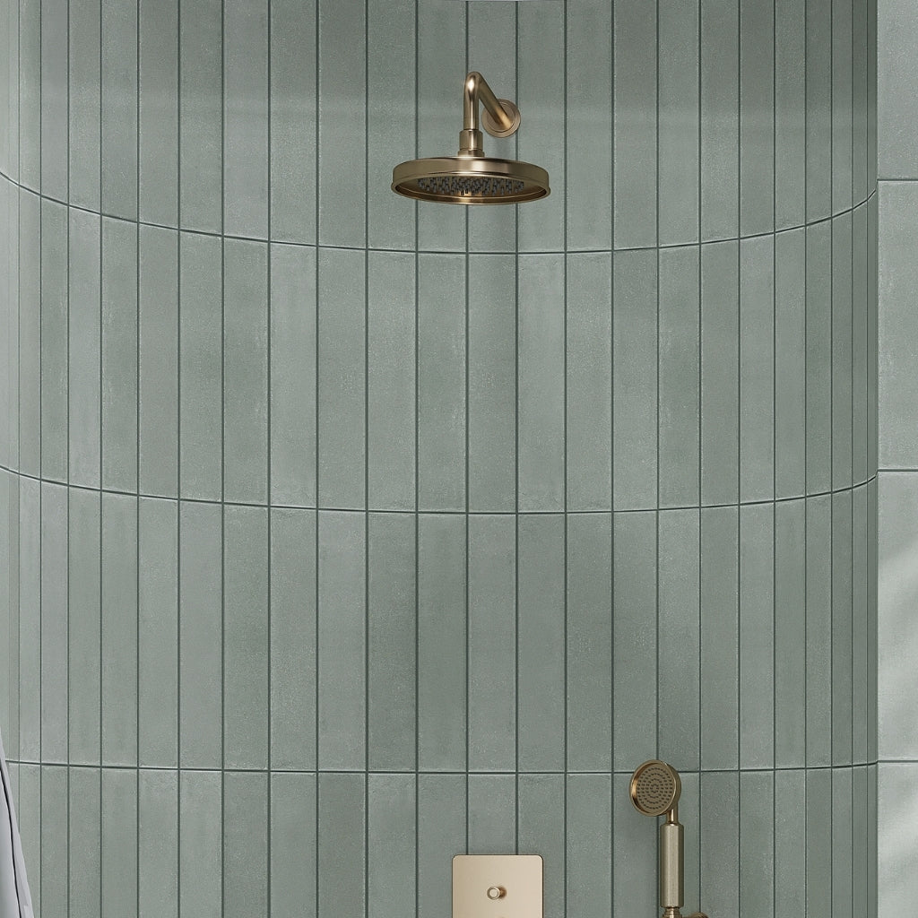 Sage Green 3x16 Matte Porcelain Subway Tile