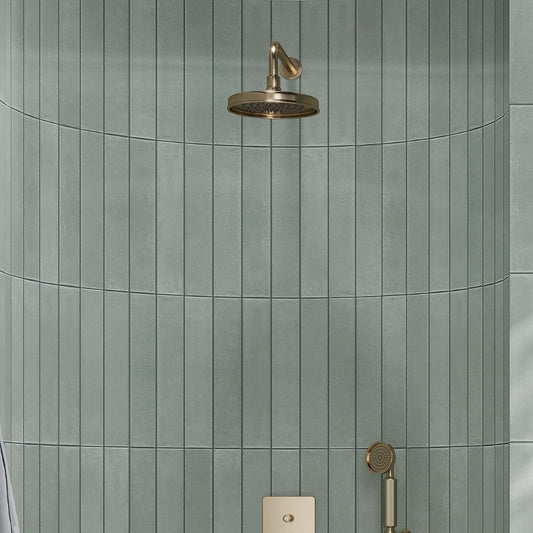 Sage Green 3x16 Matte Porcelain Subway Tile
